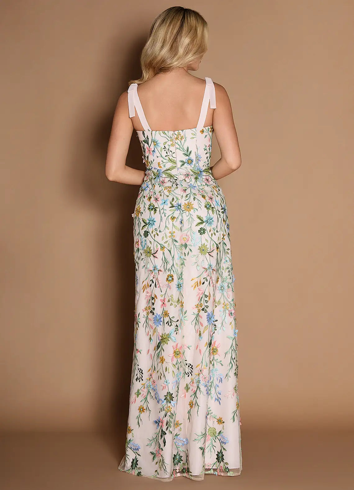 Weitese Dress Regular Straps Sweetheart Elegant Maxi Dress Prom Dress Backless Romantic Flower Mermaid Evening Dress